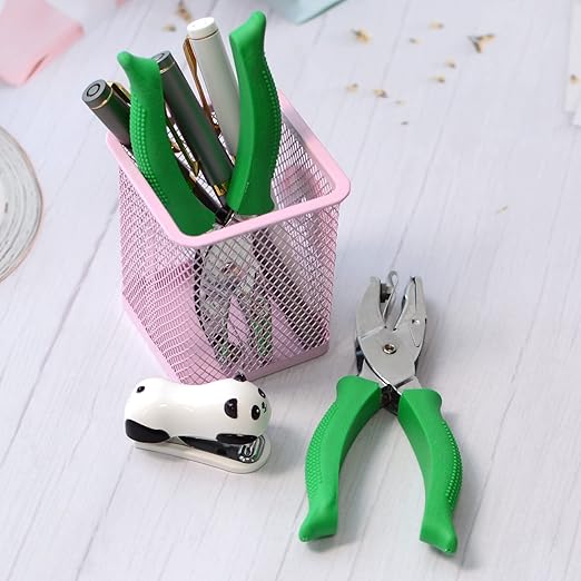 1/6 Inch Square Hole Punch for Handmade DIY Craft Paper, Perfect for Home, Office, Back to School Supplies