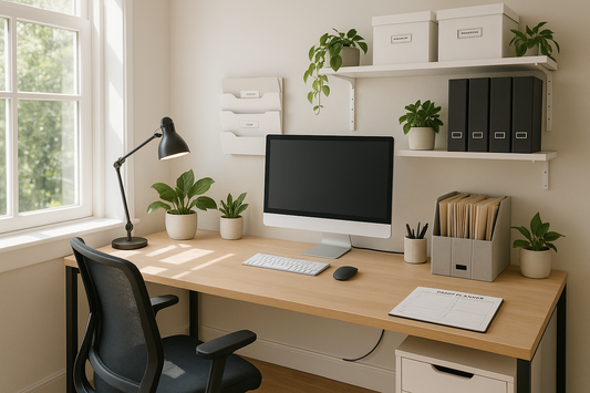 How to Organize Your Home Office for Maximum Productivity: Expert Tips & Supplies