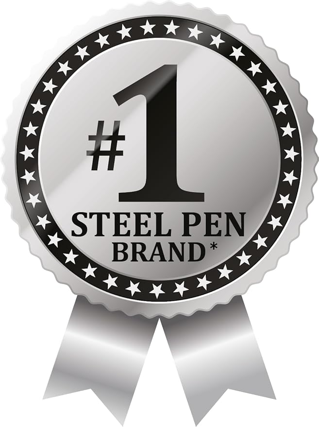 Zebra Pen G-450 Retractable Gel Pen, Black Brass Barrel, Medium Point, Black Ink, 2-Pack (49512)