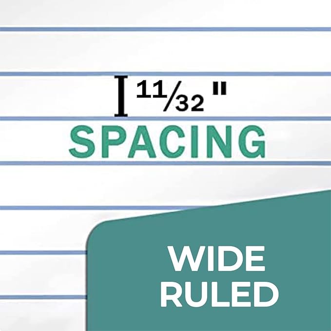 1152 Pack (Pallet) Loose Leaf Paper Bulk, 172800 Sheets, Wide Ruled, Pallet of Filler Paper, 150 Sheets/Pack, 8 x 10.5", 3 Hole Punched, 56 Gsm Thick Sheets, School & Office, 4-7 Days Transit