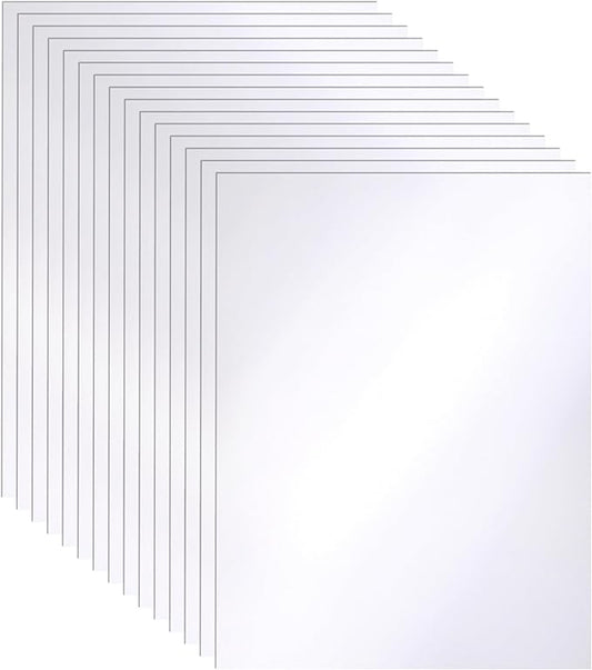 100 Sheets Shimmer White Cardstock 8.5 x 11 Printer Paper, 92lb Heavyweight Certificate Paper Card Stock for DIY Making Cards, Wedding invitations, School Crafting, Business Cards, Menus