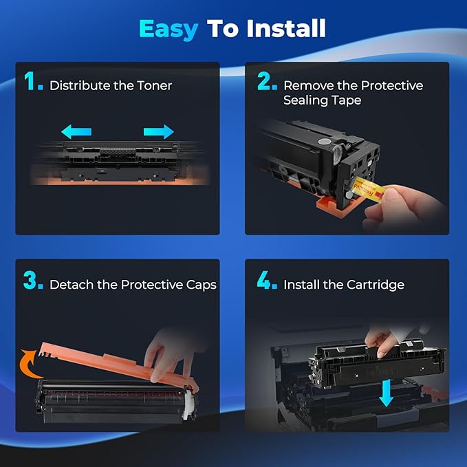 148X Black High Yield Toner Cartridge W1480X 4001n 4101fdw 4001dn Toner 2 Pack Replacement for HP 148X 148A Toner Cartridges HP148X Work with HP Laser Jet Pro 4001n 4001dn 4001dw MFP 4101fdw 4101fdn