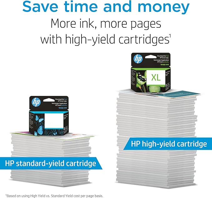 HP 902XL Yellow High-yield Ink Cartridge | Works with HP OfficeJet 6950, 6960 Series, HP OfficeJet Pro 6960, 6970 Series | Eligible for Instant Ink | T6M10AN