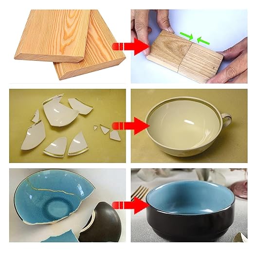 150ML Wood & Parquet Adhesive, Welding High-Strength Oily Glue, Universal Super Glue Gel, Instant Bonding, Strong Adhesion, Repairs Last Long Time for Metal, Wood, Ceramics,Leather, Glass (3Pcs)
