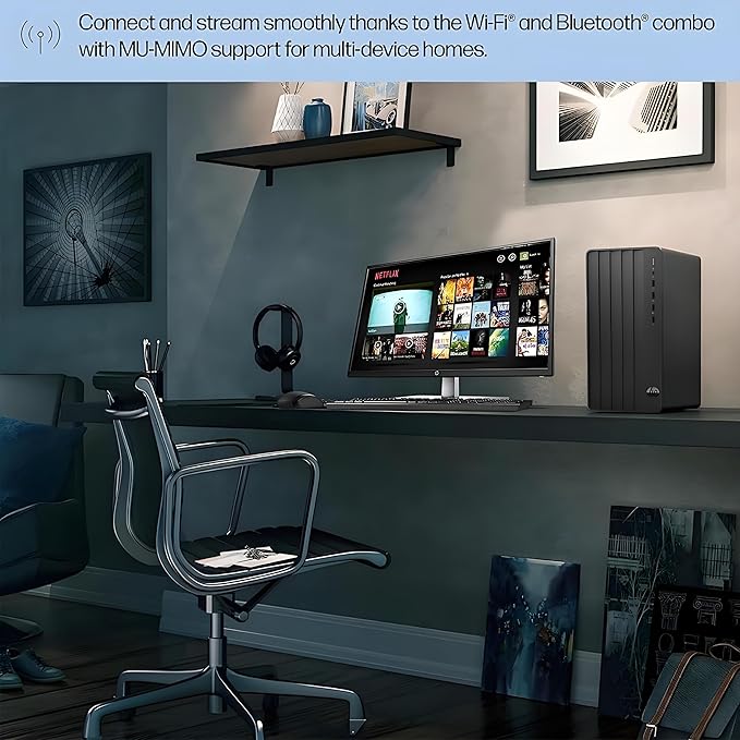 HP 290 G9 Desktop Computer, 13th Gen Intel Core i3-13100 Processor (Up to 4.50GHz)- 64GB RAM - 2TB PCIe SSD, 2TB HDD - HDMI, VGA, Wire Keyboard & Mouse, Wi-Fi, Windows 11 Pro