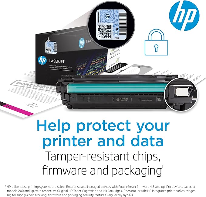 HP 206A Magenta Toner Cartridge | Works with HP Color LaserJet Pro M255, HP Color LaserJet Pro MFP M282, M283 Series | W2113A