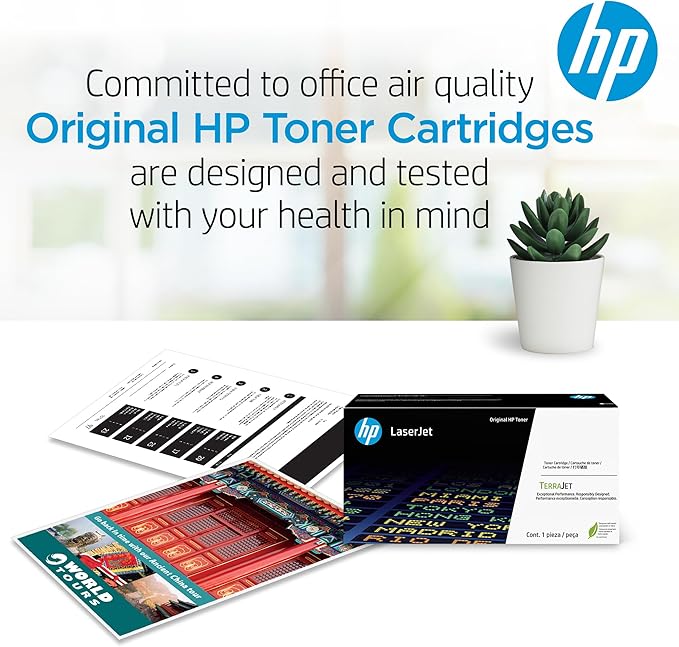 HP 206A Cyan Toner Cartridge | Works with HP Color LaserJet Pro M255, HP Color LaserJet Pro MFP M282, M283 Series | W2111A