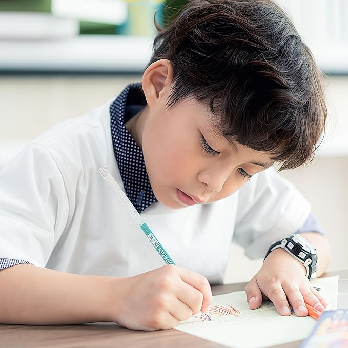 Colored Gel Pens Set, 0.6mm Fine Point for Black & White Paper, Cute Pens for Journaling, Adult Coloring Books, Bible, Drawing, Note Taking, School & Journaling Supplies (99 Luxury Colors)